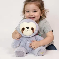 Peluche douce paresseux respirant