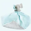 Peluche doudou éléphant bleue