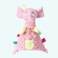 Peluche doudou éléphant rassurant pour bébé