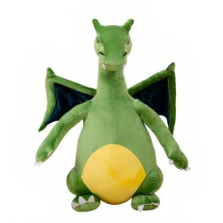 Peluche dragon vert géant