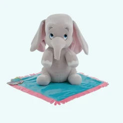 Peluche Dumbo dans sa couverture