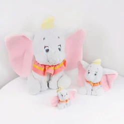 Peluche Dumbo gris tout doux