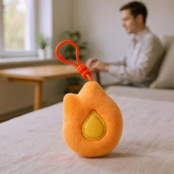 Peluche Duolingo – Flamme Streak lot de 2