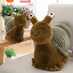 Peluche escargot vert