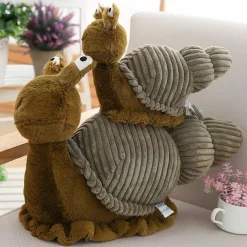 Peluche escargot vert