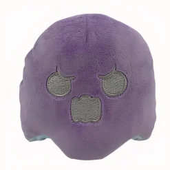 Peluche fantôme violet et bleu réversible, fluorescente