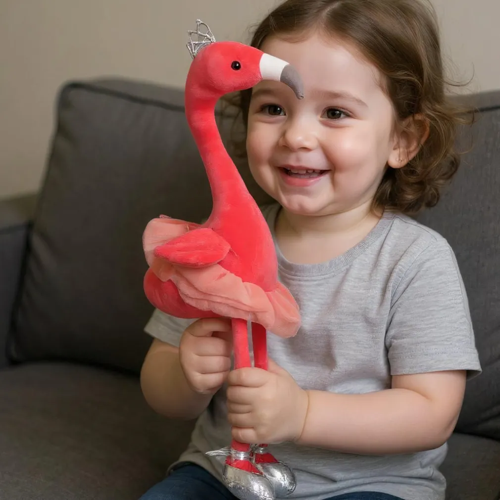 Peluche Flamant Rose rose