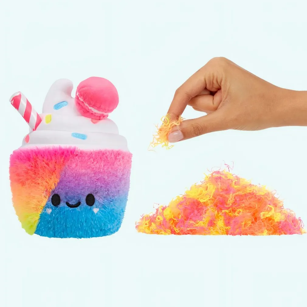 Peluche Fluffie Stuffiez en forme de pot de glace