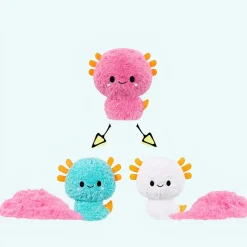 Peluche Fluffie Stuffiez Axolotl rose