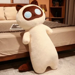 Peluche géante chat
