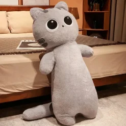 Peluche géante chat