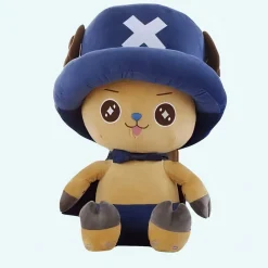 Peluche géante Chopper mignon One Piece bleu