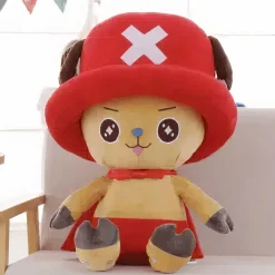 Peluche géante Chopper One Piece rouge