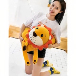 Peluche géante de lion