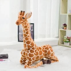 Peluche géante girafe