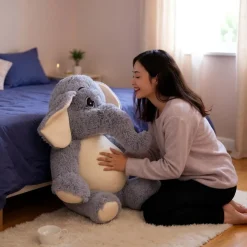 Peluche géante éléphant