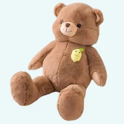 Peluche géante ours marron