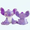 Peluche géante Stitch violet tout doux