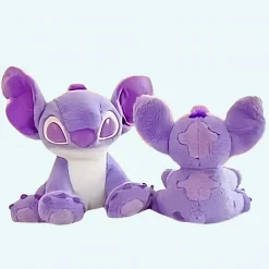 Peluche géante Stitch violet tout doux