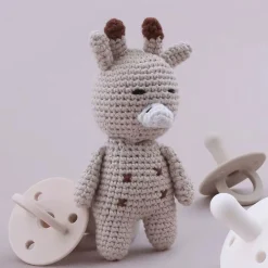 Peluche girafe au crochet