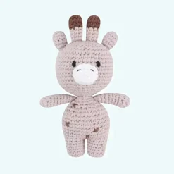 Peluche girafe au crochet