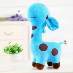 Peluche girafe toute mignonne jaune