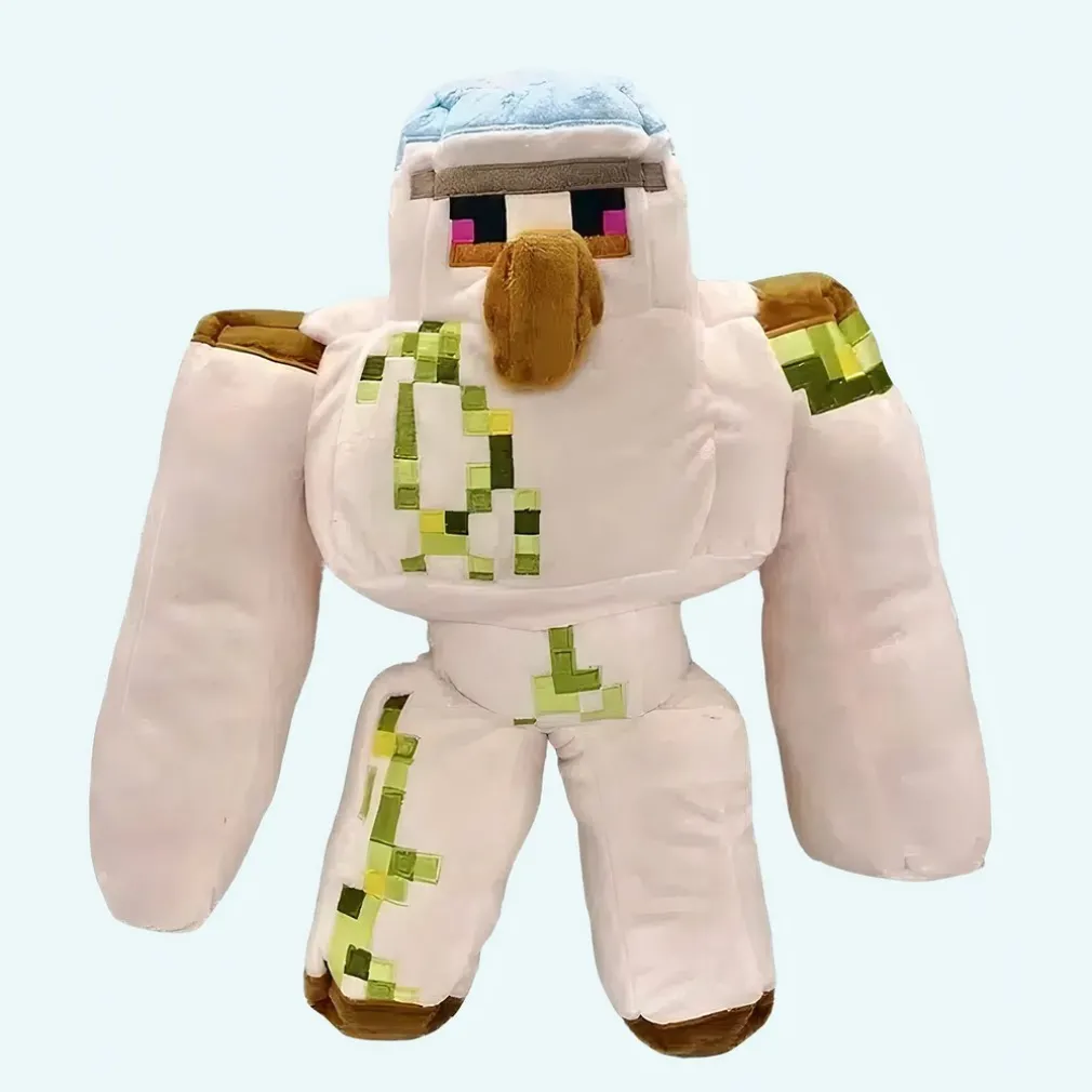 Peluche Golem Minecraft