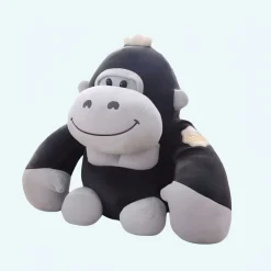 Peluche gorille noir