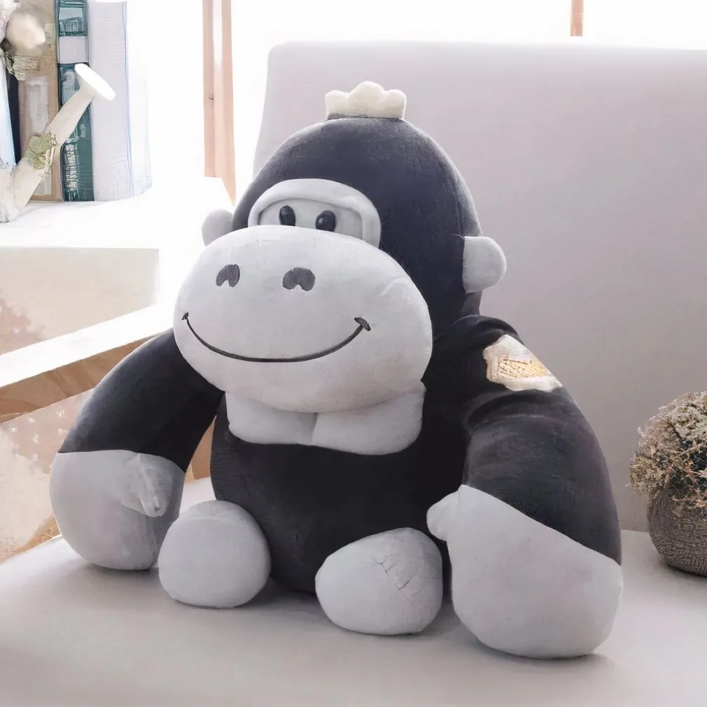 Peluche gorille noir