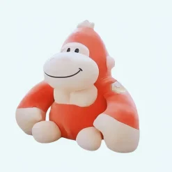 Peluche gorille orange