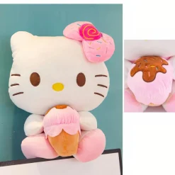 Peluche Hello Kitty avec une glace
