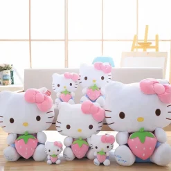 Peluche Hello Kitty fraise