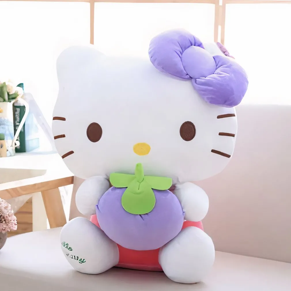 Peluche Hello Kitty myrtille