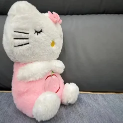 Peluche Hello Kitty qui respire avec berceuse apaisante