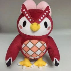 Peluche Hibou bordeaux