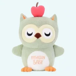 Peluche hibou gris trop mignon