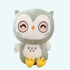 Peluche Hibou Kawaii vert