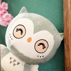 Peluche Hibou Kawaii vert