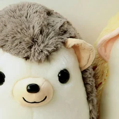 Peluche hérisson adorable marron