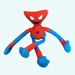 Peluche Huggy Wuggy qui fait peur en Spider-man