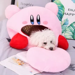 Peluche Kirby à grosse bouche ouverte