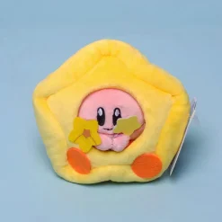 Peluche Kirby dans son étoile jaune