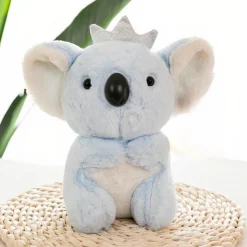 Peluche koala avec couronne