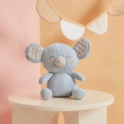 Peluche koala en tissu tricoté