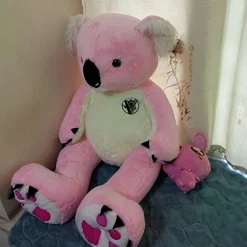Peluche Koala géant rose