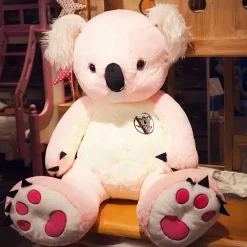 Peluche Koala géant rose