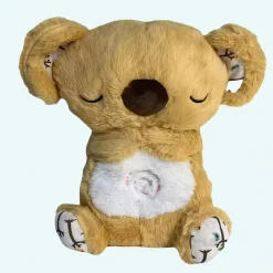 Peluche Koala jaune ou grise qui respire avec musique relaxante