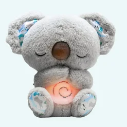 Peluche koala qui respire avec berceuse apaisante