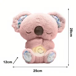 Peluche koala qui respire avec berceuse apaisante