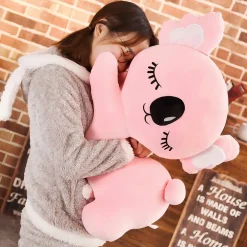 Peluche koala rose oreiller